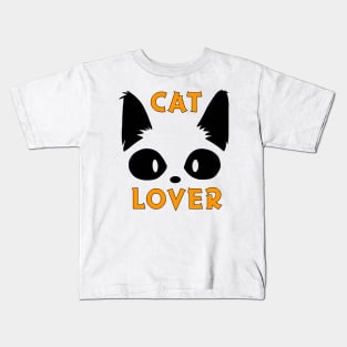 Cute Cat Lover Kids T-Shirt